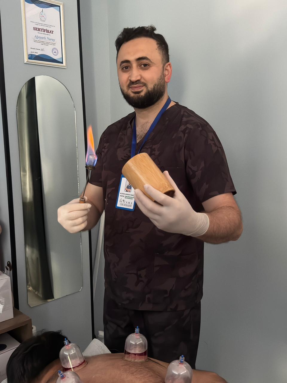 Hicama prosedurunun hazırlığı